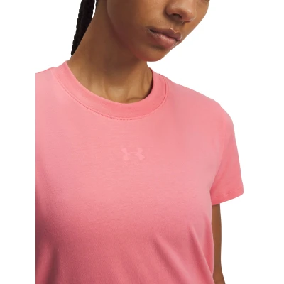 Under Armour UA Rival Core SS-PNK dámské tričko