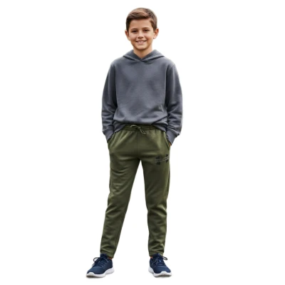 Under Armour UA Rival Flc Cblck Grphc Jgr chlapecké tepláky