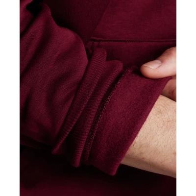 Under Armour UA Rival Fleece FZ Hoodie-RED pánská mikina na zip