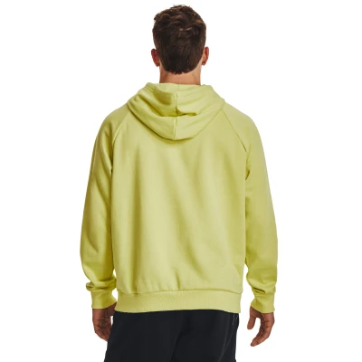 Under Armour UA Rival Fleece Hoodie-YLW pánská mikina s kapucí