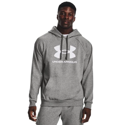 Under Armour UA Rival Fleece Logo HD pánská mikina s kapucí