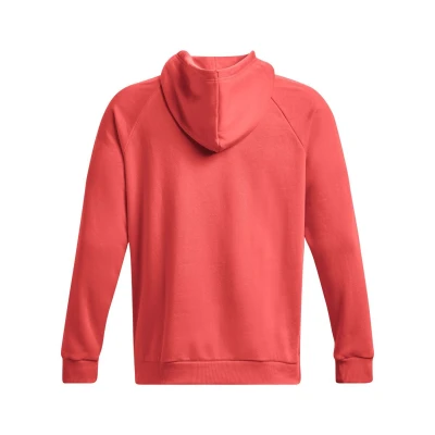 Under Armour UA Rival Fleece Logo HD-RED pánská mikina s kapucí