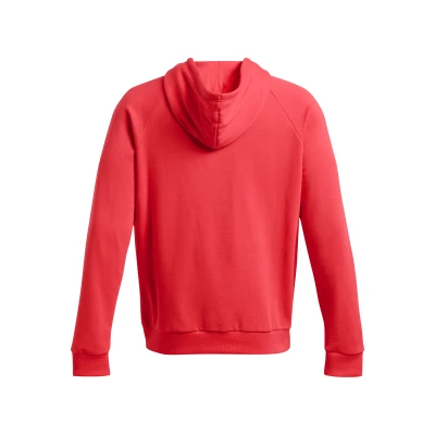 Under Armour UA Rival Fleece Logo HD-RED I pánská mikina s kapucí
