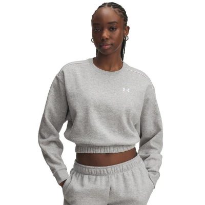 Under Armour UA Rival Fleece Piped Crew dámská mikina