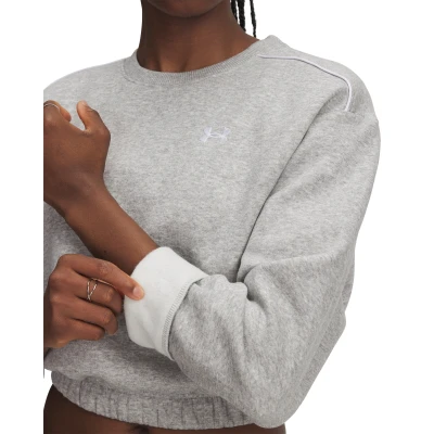 Under Armour UA Rival Fleece Piped Crew dámská mikina