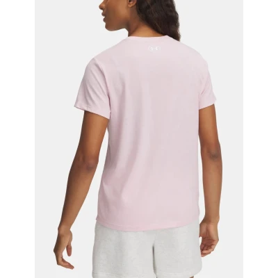 Under Armour UA Rival Outline SS-PNK dámské tričko