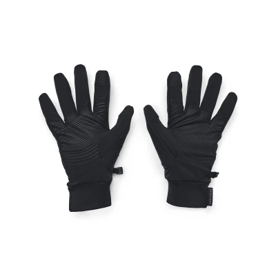 Under Armour UA Storm Fleece Run Gloves-BLK pánské rukavice