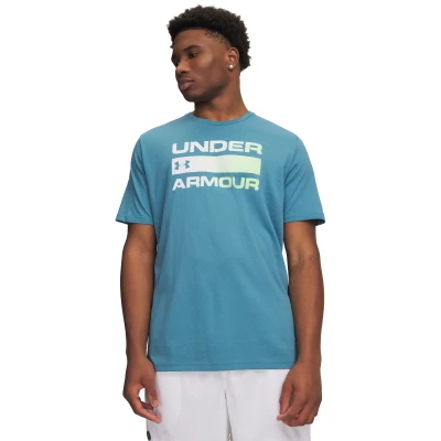 Under Armour UA TEAM ISSUE WORDMARK SS-BLU pánské tričko