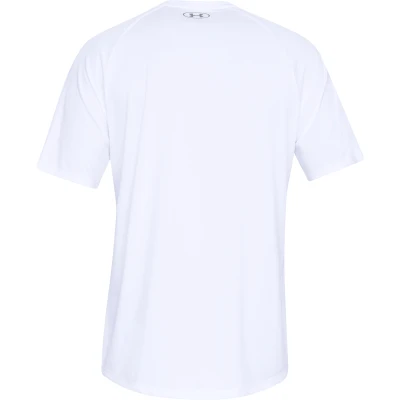 Under Armour UA Tech 2.0 SS Tee-WHT pánské tréninkové tričko