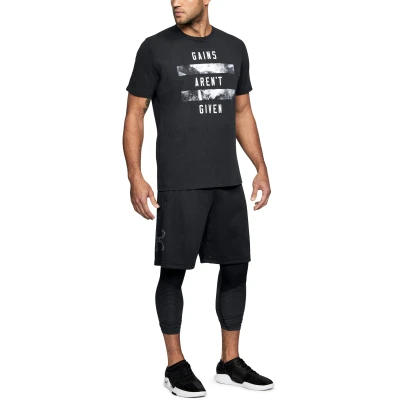 Under Armour UA TECH GRAPHIC SHORT-BLK pánské tréninkové kraťasy