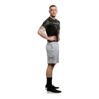 Under Armour UA TECH GRAPHIC SHORT-GRY pánské tréninkové kraťasy