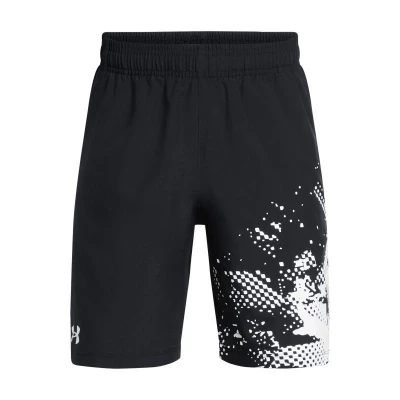 Under Armour UA Tech Woven Graphic Short-BLK chlapecké kraťasy