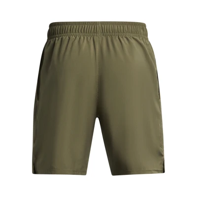 Under Armour UA Tech Woven Wordmark Short-GRN pánské tréninkové kraťasy
