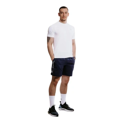 Under Armour UA Tech Woven Wordmark Short-NVY pánské tréninkové kraťasy