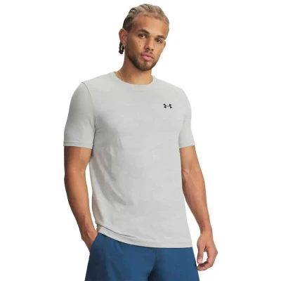 Under Armour UA Vanish Elite Smls SS Camo-GRY pánské tréninkové tričko