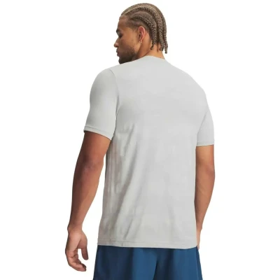 Under Armour UA Vanish Elite Smls SS Camo-GRY pánské tréninkové tričko