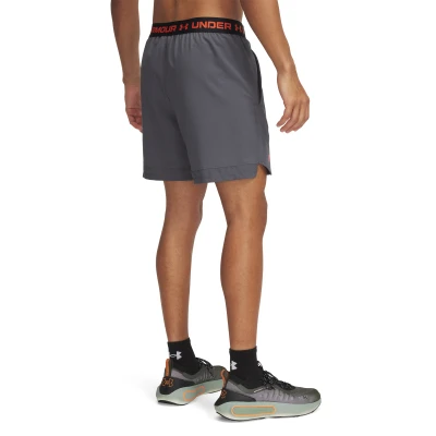 Under Armour UA Vanish Woven 6in Shorts-GRY pánské tréninkové kraťasy