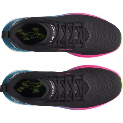 Under Armour UA Velociti SPD W black/capri/high vis yellow dámské běžecké boty