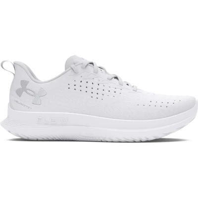 Under Armour UA W Velociti 4 white/white/metallic silver dámské běžecké boty