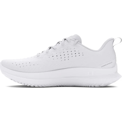 Under Armour UA W Velociti 4 white/white/metallic silver dámské běžecké boty
