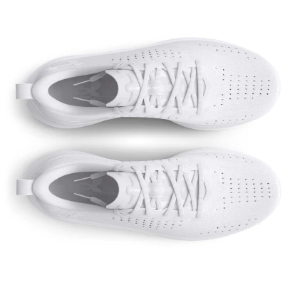 Under Armour UA W Velociti 4 white/white/metallic silver dámské běžecké boty