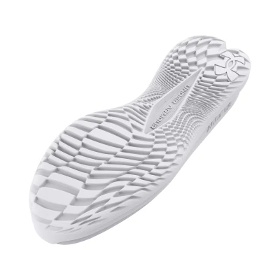 Under Armour UA W Velociti 4 white/white/metallic silver dámské běžecké boty