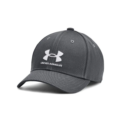 Under Armour Youth Branded Lockup Adj-GRY dětská kšiltovka