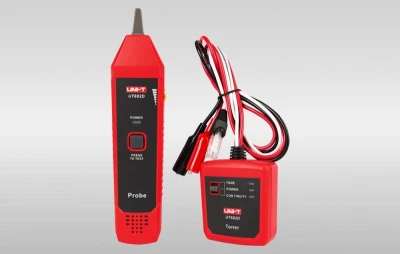 UNI-T UT682D červeno-šedý detektor párů vodičů