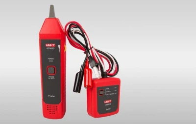 UNI-T UT682D červeno-šedý detektor párů vodičů