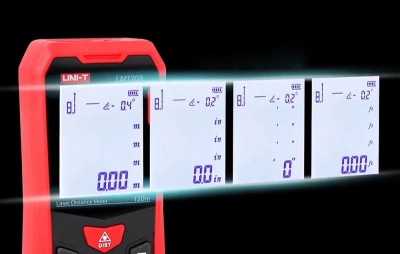 UNI-T LM70A červeno-šedý laserový dálkoměr