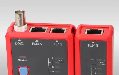 UNI-T UT681C červeno-šedý tester síťových kabelů