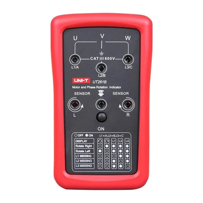 UNI-T UT261B tester fází a směru otáčení motoru