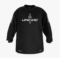 Unihoc Alpha Evolab 25/26 černo-stříbrné brankářský dres + sleva 400,- na příslušenství Unihoc Alpha Evolab 25/26 černo-stříbrné brankářský dres + sleva 400,- na příslušenství
