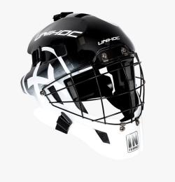 Unihoc Inferno 44 černobílá brankářská maska