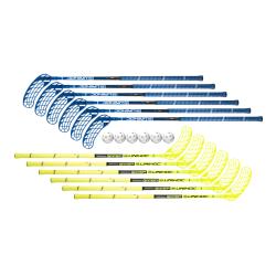 Unihoc sada Gamer (12 holí + 6 míčků) Unihoc sada Gamer (12 holí + 6 míčků)