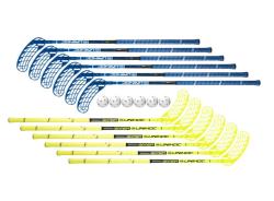 Unihoc sada hokejok Gamer (12 hokejok + 6 loptičiek) Unihoc sada hokejok Gamer (12 hokejok + 6 loptičiek)