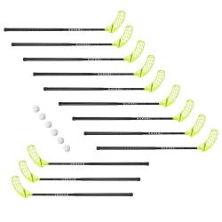 Unihoc sada SuperStar 30 (12 holí + 6 míčků) Unihoc sada SuperStar 30 (12 holí + 6 míčků)