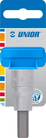 Unior klíč šestihranný nástrčný na ráčnu 1/2" 4 mm
