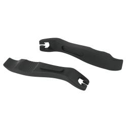 UNIOR Páčky montážní plastové, sada 2ks, černé