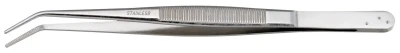 UNIOR Pinzeta plochá zahnutá 155 mm