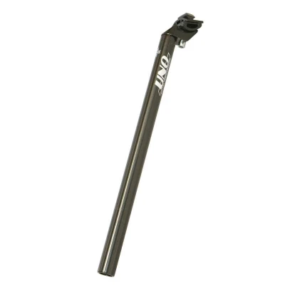Uno Sedlovka 31,6/400 mm Al se zámkem černá