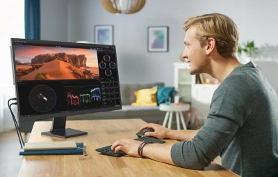 Uperfect UMax 23 M238T01 černý 23,8" 1920x1080 120Hz přenosný monitor