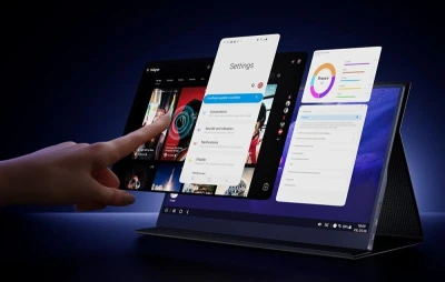 Uperfect USetup E7 15,6" 1920x1080 60Hz přenosný dotykový monitor