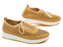 Urban Ladies 23005-72-24 okrové dámské polobotky