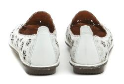 Urban Ladies 242-25 bílé dámské mokasíny