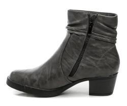 Urban Ladies 5300 tmavě šedé dámské zimní boty