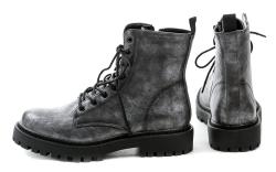 Urban Ladies 8251 šedo stříbrné dámské zimní boty