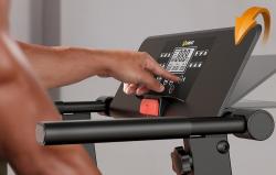 Urevo Skládací elektrický běžecký pás Foldi Mini (černo-oranžový)