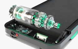 Urevo Elektrický běžecký pás Spacewalk E4APP (černý)