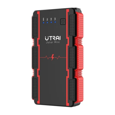 UTRAI JS Mini černo-červený startér pro automobily